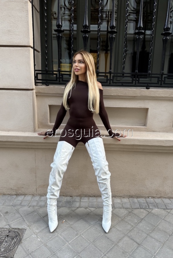 Daniella Larsen, trans escort Madrid 