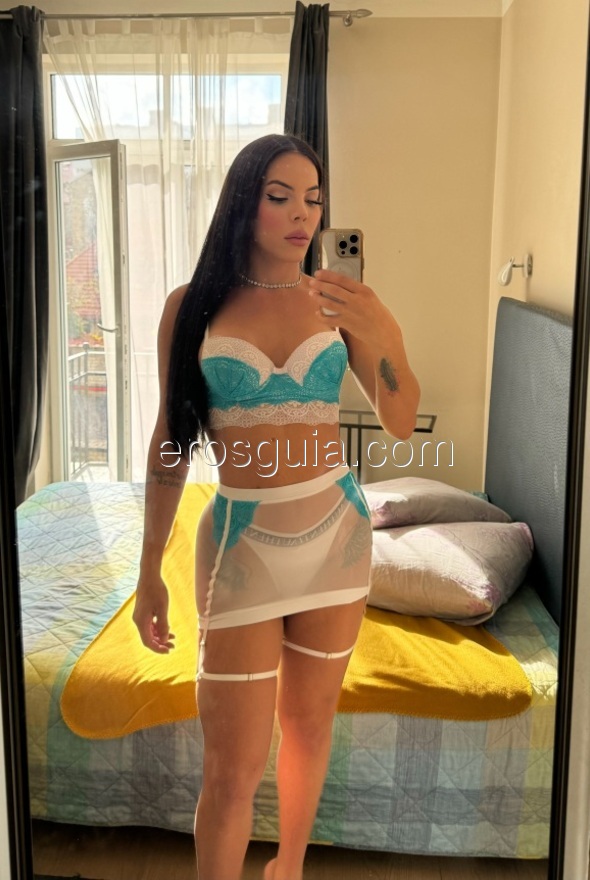 Kayla, escort travesti Brasileña