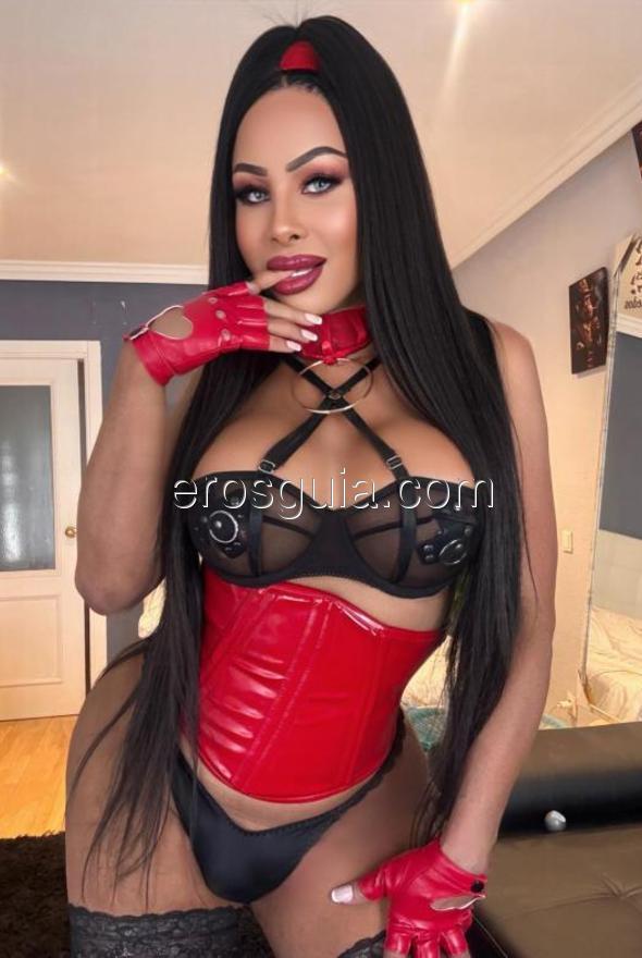 Diosa Ferrer, escort trans in madrid Colombian