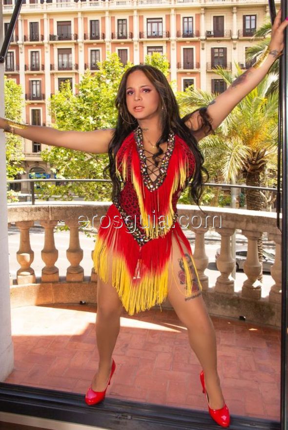 Pomba Gira, trans escort Espagne 