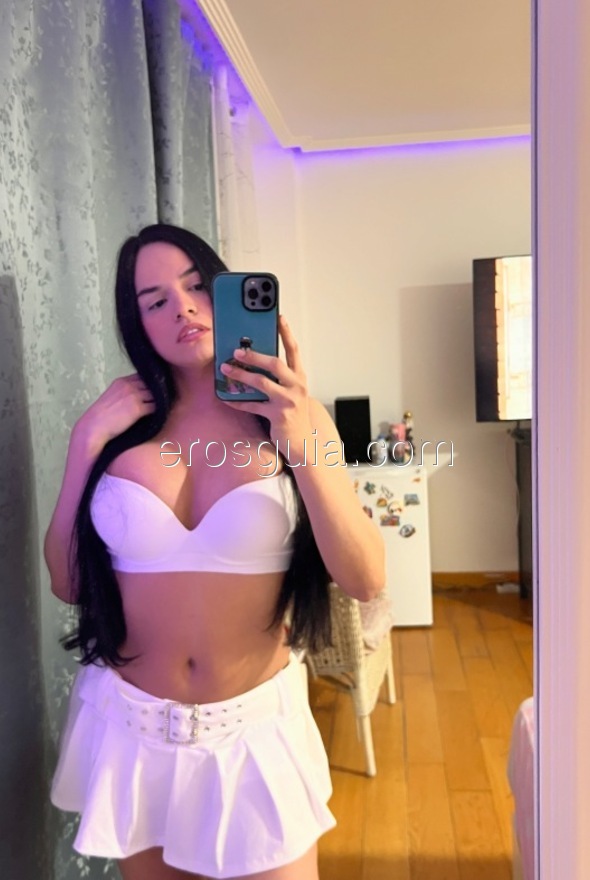 Tatiana, escort trans Madrid Colombienne