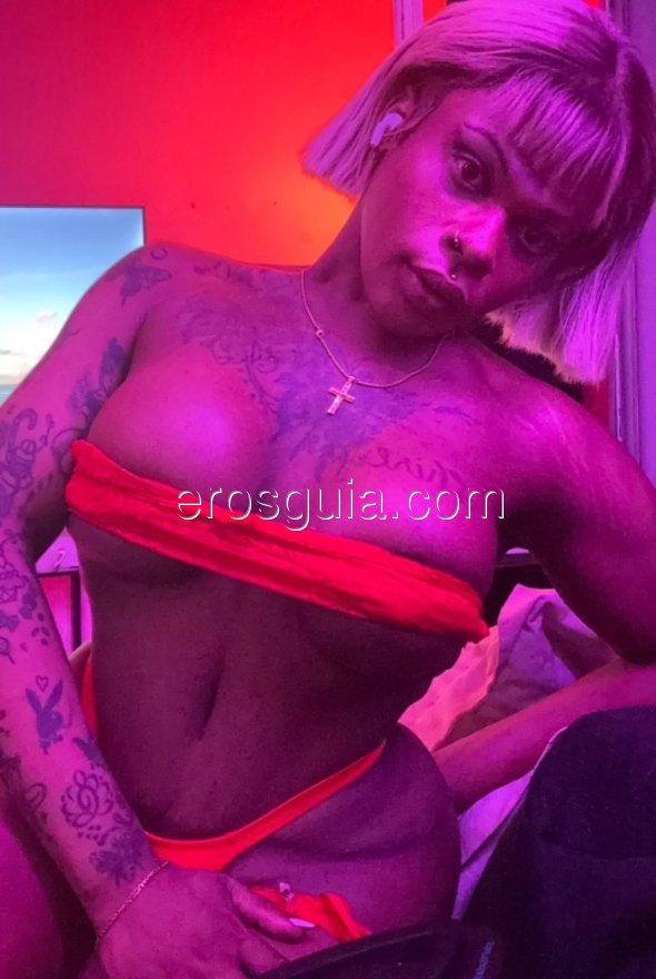Ebony Caramel, escort trans en madrid