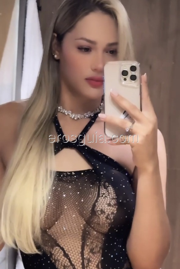 Aryane, escort trans Barcelone Brésilienne