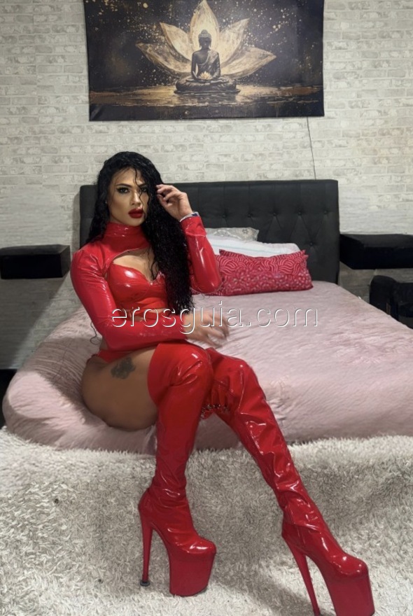 Rebbeca , escort trans Barcelone Colombienne