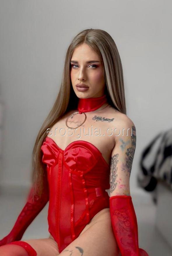 Paula CD, escort trans Madrid Espagnole
