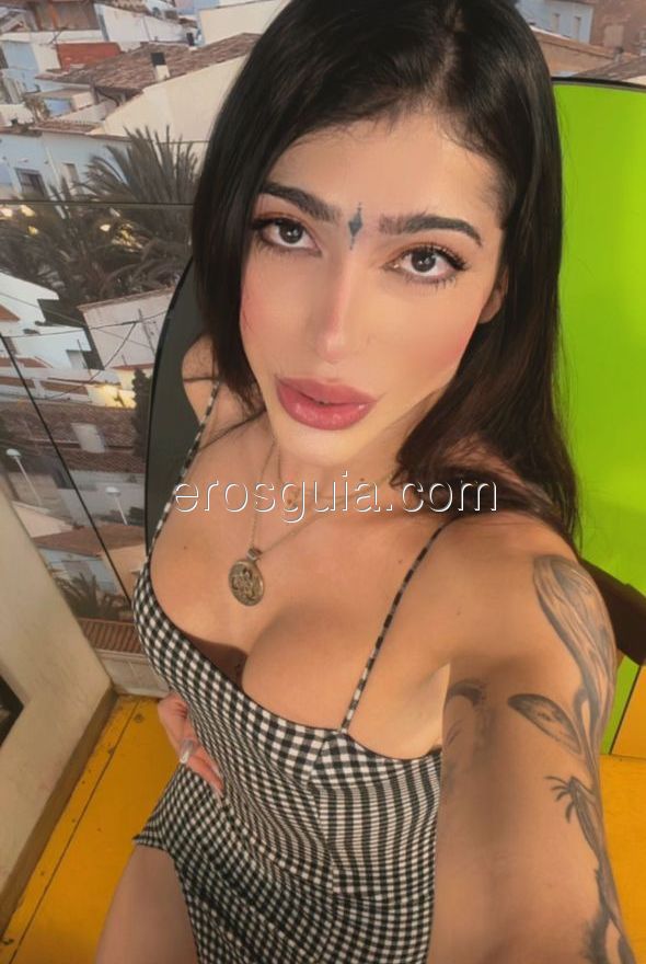 Afrodita, escorte trans à madrid Colombienne