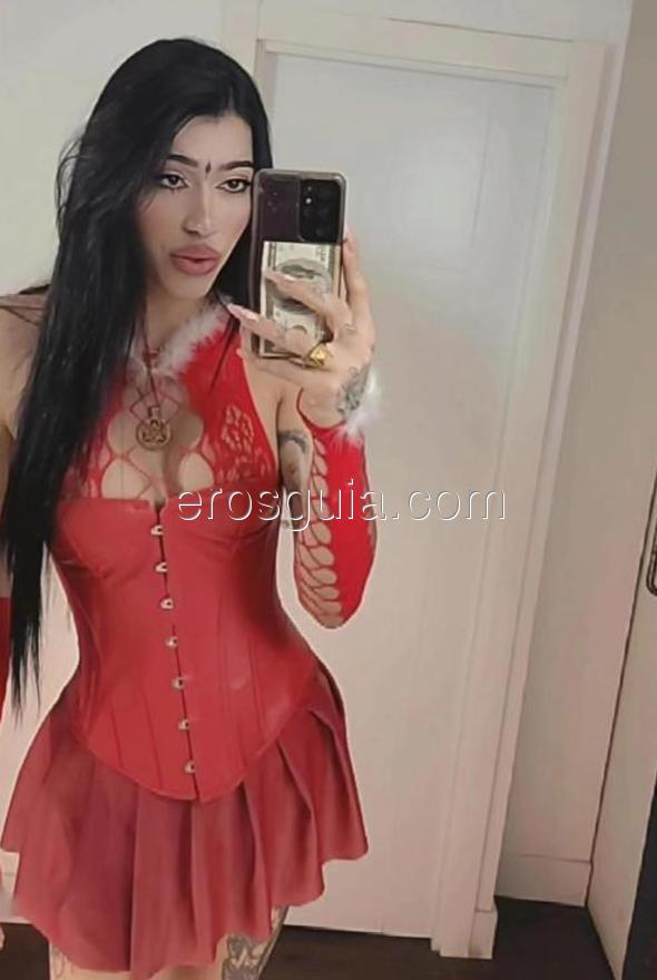 Afrodita, escort trans Madrid Colombienne