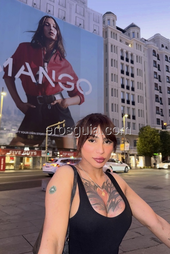 Isabela Mendez , escort trans Madrid Colombienne