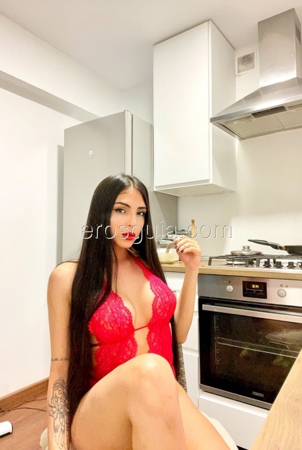 Bianca , escort trans barcelona Colombiana