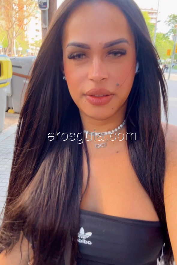 Lara Santos, escort trans Madrid Brésilienne