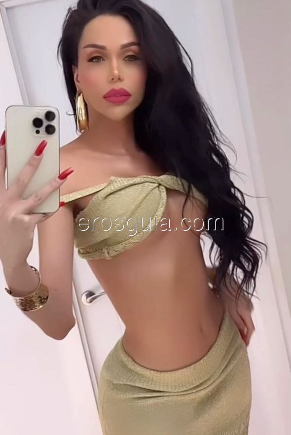 Barbie Pink, escort trans in madrid Colombian