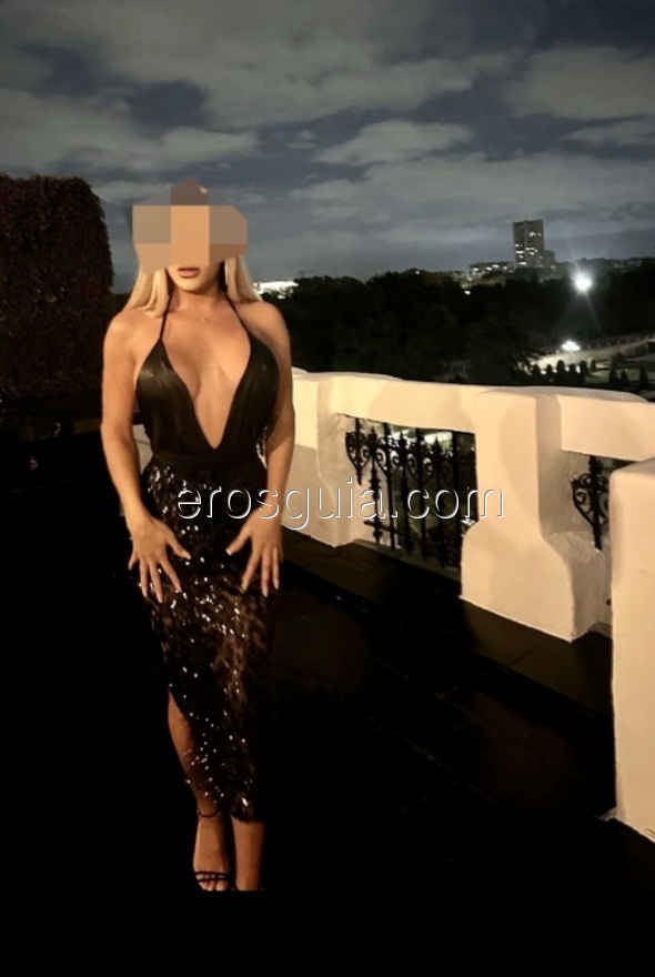 Pantera Blond, trans escort Madrid 