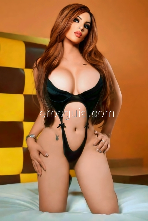 Luciana luxury , escorte trans à barcelone Colombienne