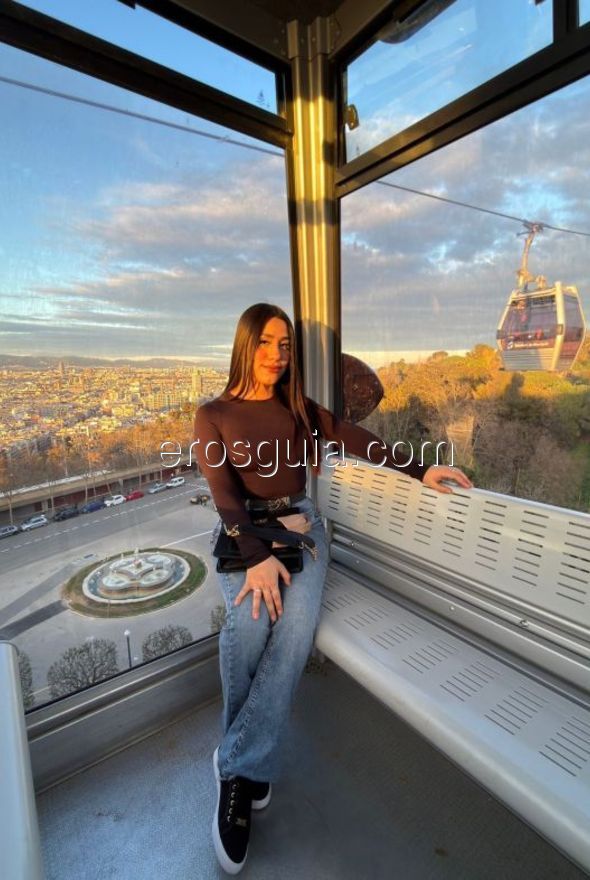 Isabella, escort trans Barcelone Colombienne