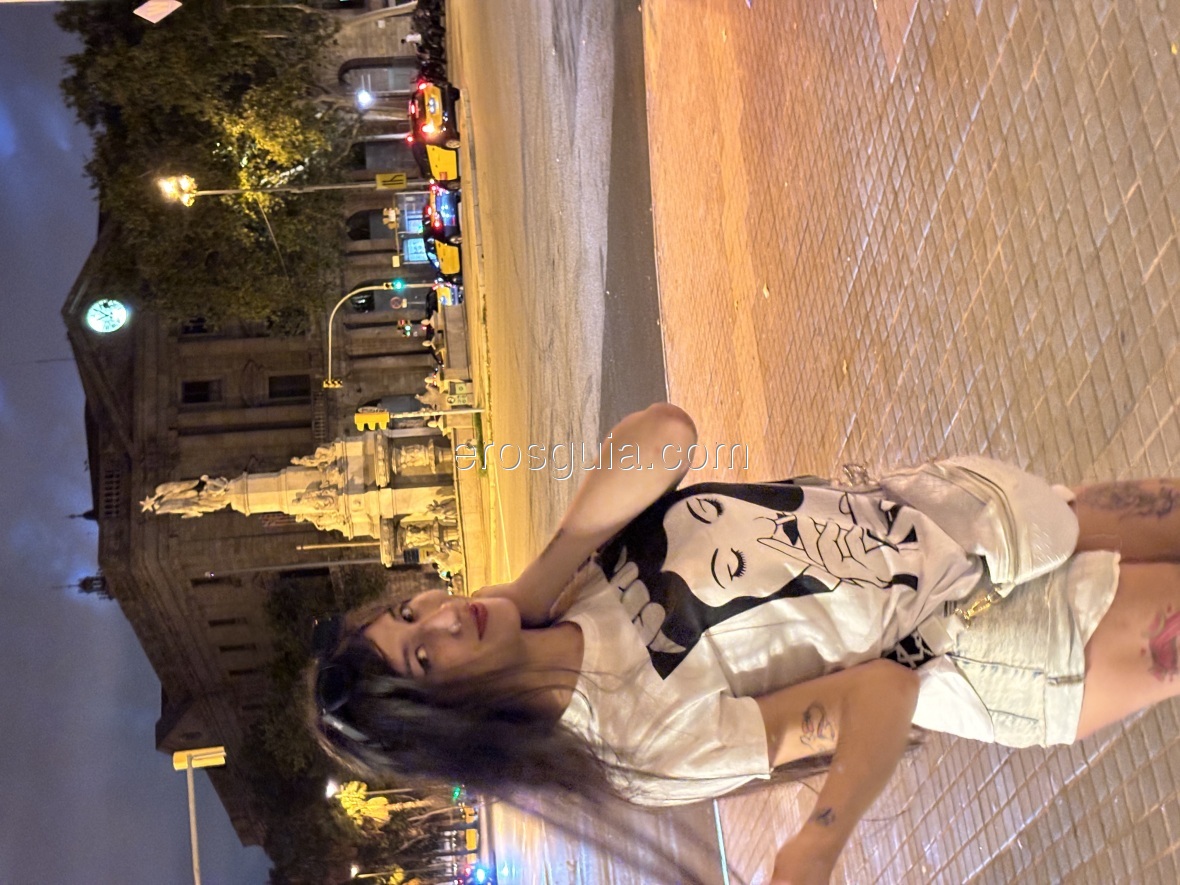 Isadora, escort travesti Colombiana