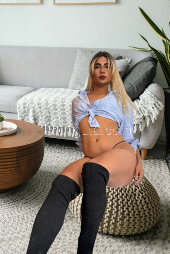 Enllel, trans escort Barcelona Peruvian