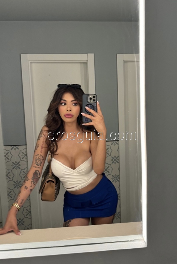 Cherry, escort trans Madrid Mexicaine