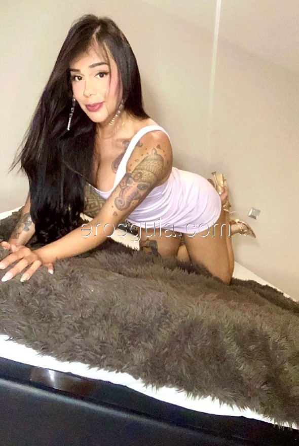 Angela, trans escort Madrid Colombian