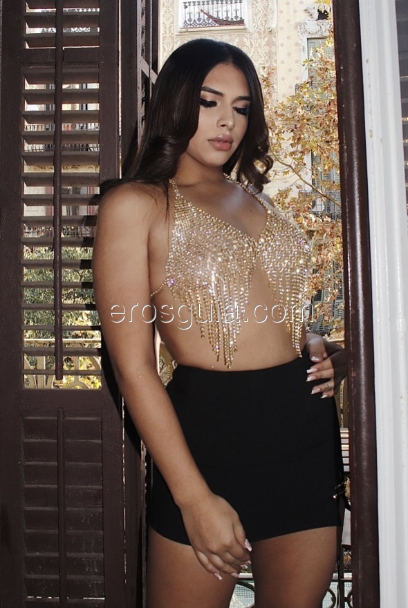 Chanel, escort trans Madrid Colombienne