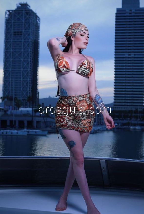 Jacqueline, trans escort Madrid Brazilian