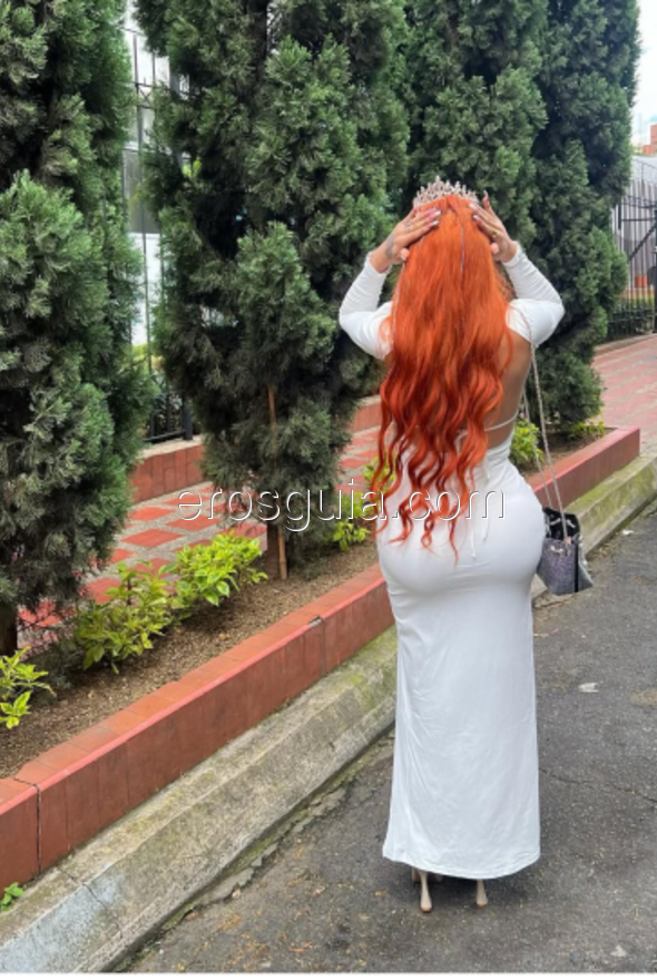 Angela M, trans escort Madrid Colombienne