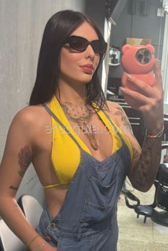 Jeka, escort trans madrid Colombiana
