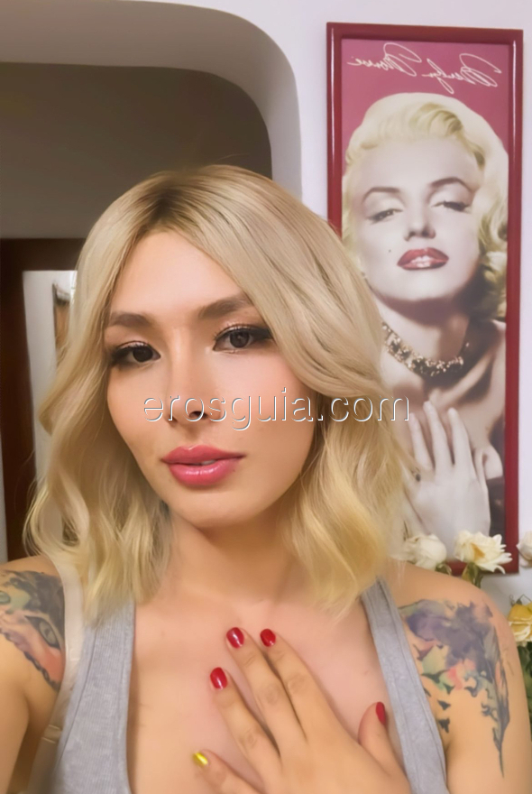 Anny Doll, escorte trans à madrid Colombienne