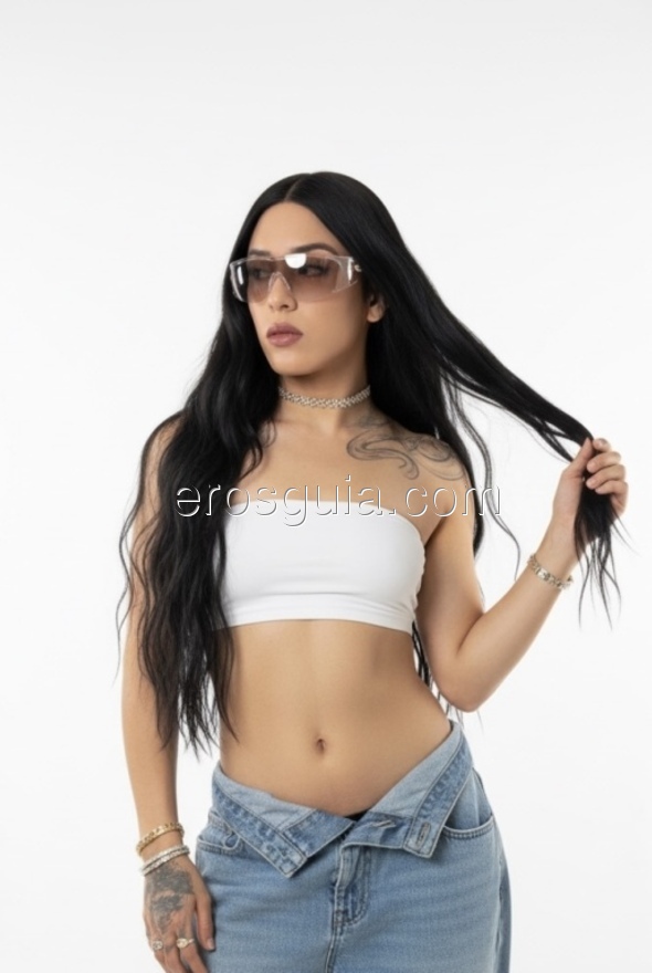 Cattaleya, escort trans Barcelone Colombienne