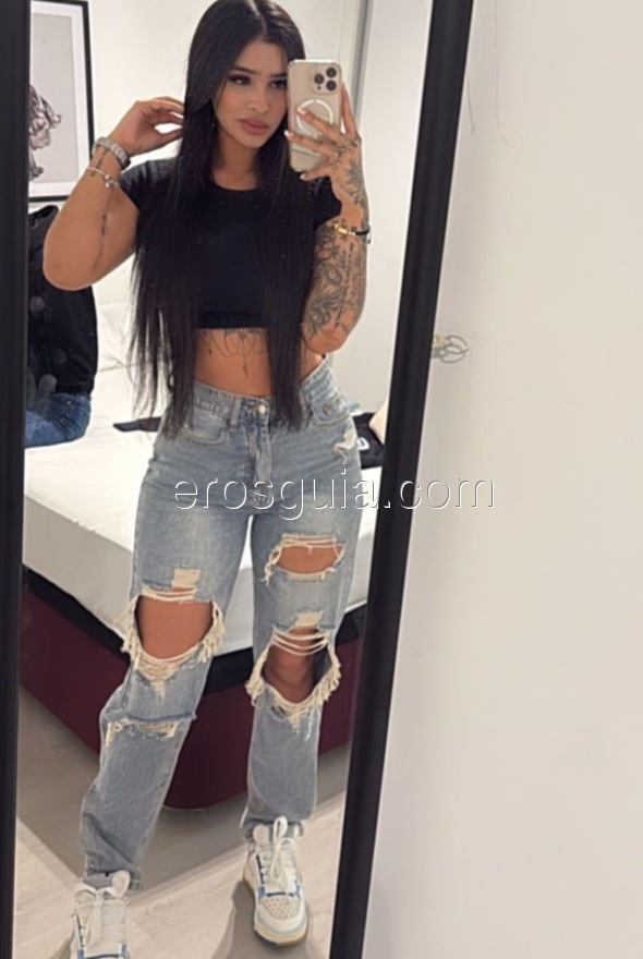 Aria , escorte girl à Barcelone Colombienne