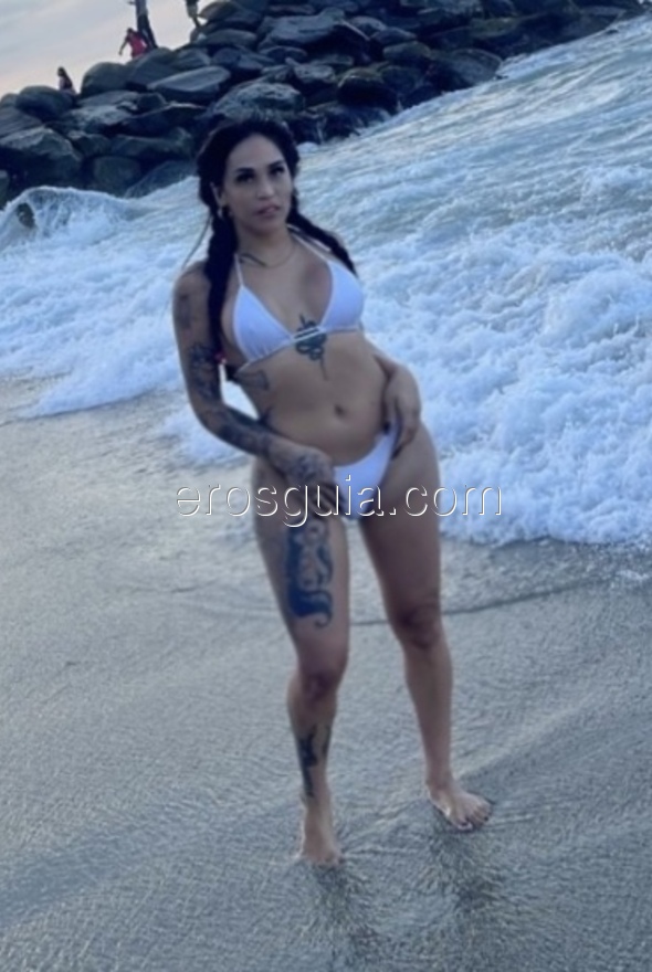 Indianelis, trans escort Barcelone Colombienne