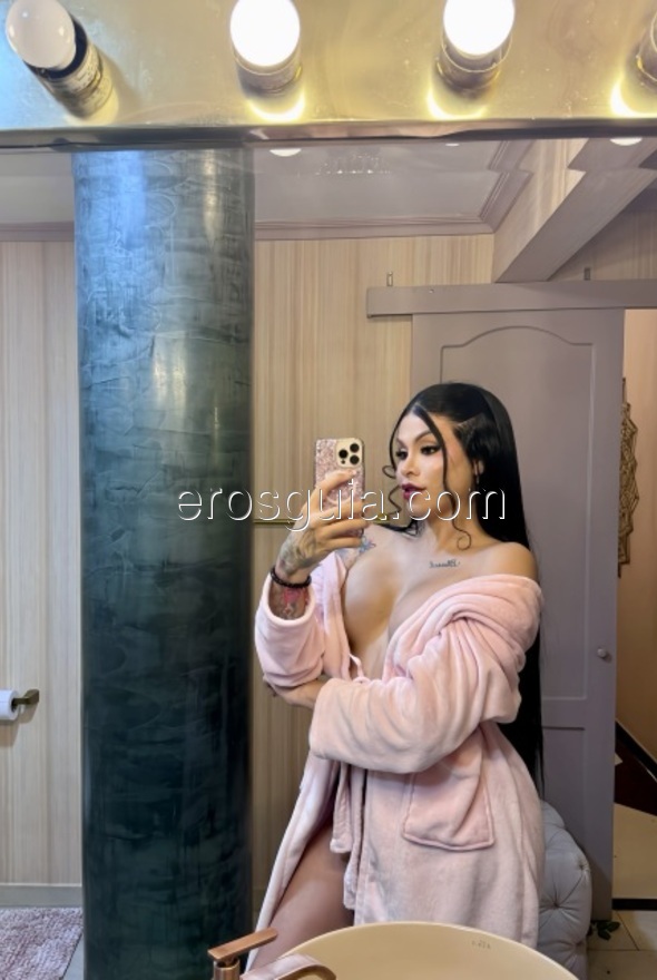 Emmily Santibañez, escort trans madrid Colombiana
