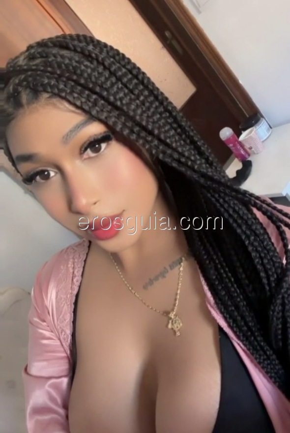 Camila, escorte trans à espagne Colombienne