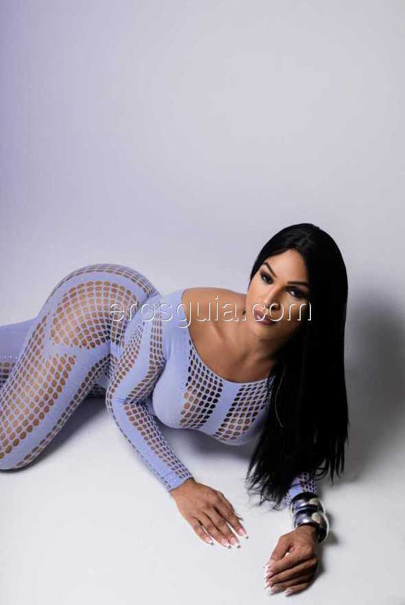 Lourranny Kelly, escorte trans à barcelone Brésilienne