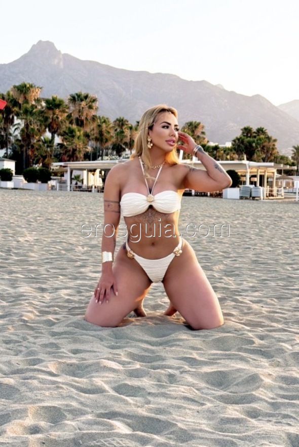 Melanie Carter, escorte girl à Marbella Brésilienne
