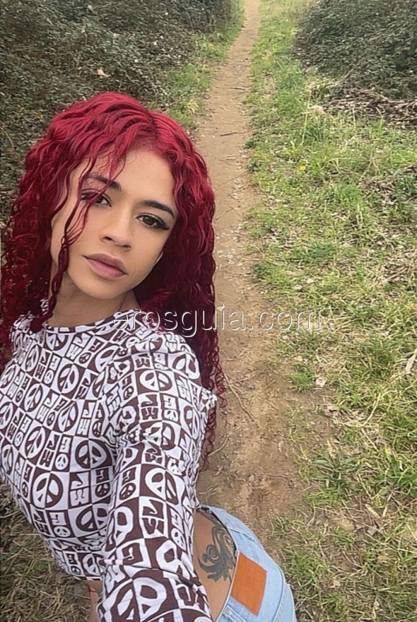 Ninavelvet, escort travesti Colombiana
