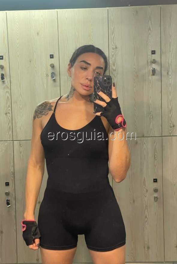 Antonella, trans a barcellona Uruguaiana