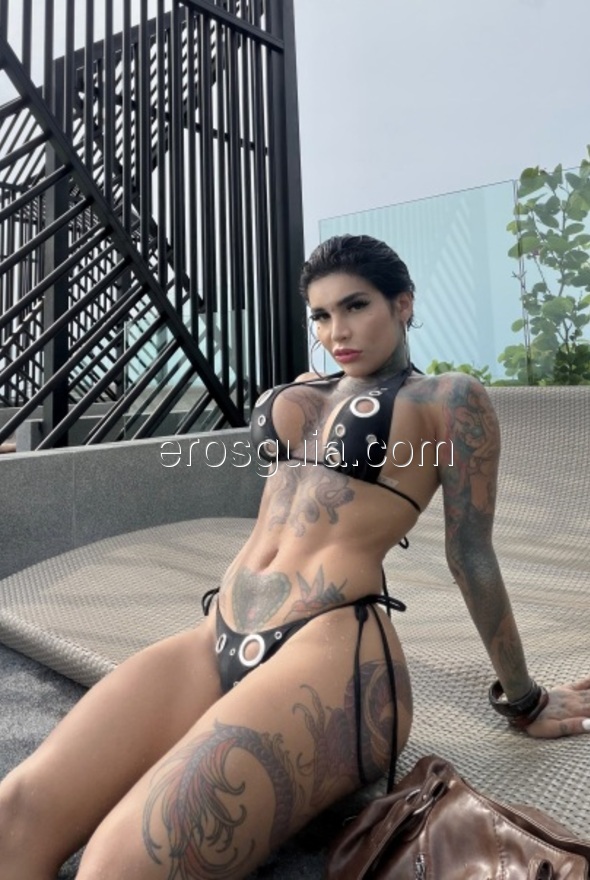 Megan, trans escort Barcelone Colombienne